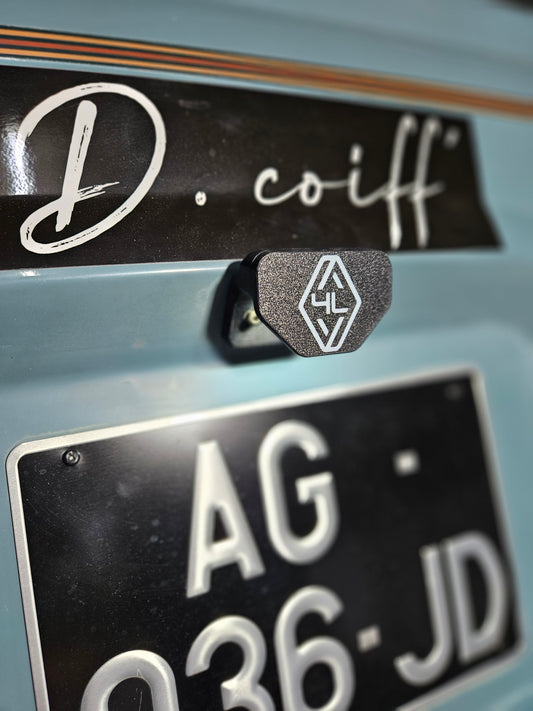Eclairage de plaque arrière - Renault 4L